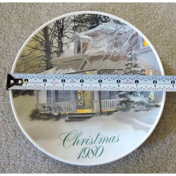 1980 Smucker's Christmas Collector Series Plate by David Coolidge - Picture 4 of 4